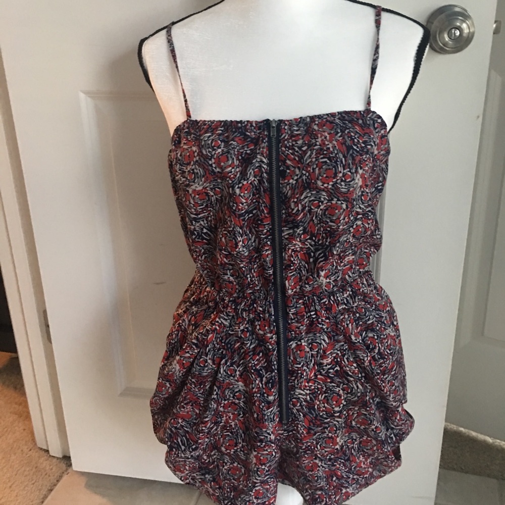 BCBG Generation Adorable Zip  Romper